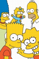 the simpsons tv poster